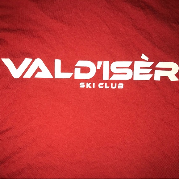 Vintage red baby tee with graphic - Picture 2 of 5